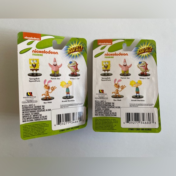 Nickelodeon Sponge Bob Square Pants & Patrick Star Collectable Figurines - Picture 5 of 8